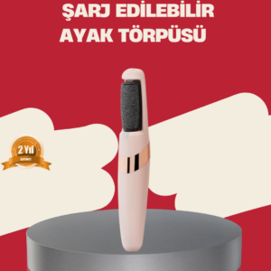 360° Etkili Elektrikli Ayak Bakım Aleti Nasır Giderici