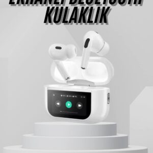 Dokunmatik Ekranlı Air Pro 2 ANC Kulaklık Kablosuz Çok Fonksiyonlu