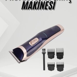 Tıraş Makinesi 4 Başlıklı Paslanmaz Çelik Bıçaklı Tüm Saç Tiplerine Uygun