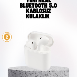 Hızlı Şarj Destekli 2. Nesil Bluetooth 5.0 Ergonomik Kulaklık
