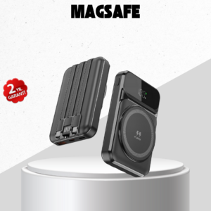 15W Kablosuz Şarj Özellikli 10000 mAh Powerbank – Type-C Hızlı Şarj