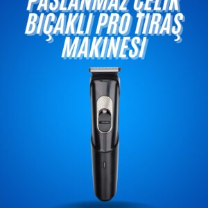 Ense Kesme Makinesi Şarjlı Saç Sakal Tıraş Makinesi Taşınabilir