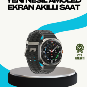 Kablosuz Şarjlı Akıllı Saat Tüm Telefonlarla Uyumlu Çok Fonksiyonlu