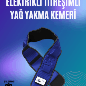 Elektrikli Titreşimli Yağ Yakma Kemeri – Masaj ve Kilo Kaybı İçin İdeal