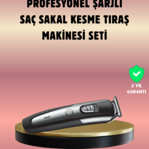 Şarjlı Saç Sakal Kesim Makinesi Detaylı Kesim İçin Hassas Başlıklı