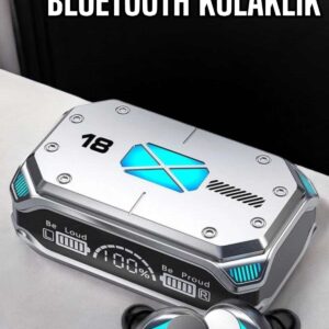 Kablosuz Powerbankli Oyuncu Kulaklığı Gürültü Önleyici