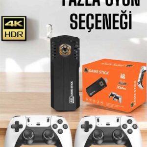 Game Stick Retro 8K ULTRA HD Video Oyun Konsolu Android Tv Özelliği
