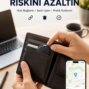 Konum Takip Cihazı AirTag İOS ve Android Uyumlu Akıllı Eşya Bulucu
