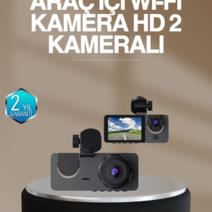 DVR Araç İçi Kamera Hareket Algılayabilen 1080P CarPlay Video Kaydedici
