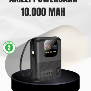 Çoklu Cihaz Destekli 10000 mAh Powerbank Akıllı Ekranlı Taşınabilir Şarj Aleti