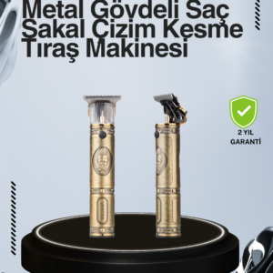 Kompakt Tasarımlı, Uzun Pil Ömürlü Saç Sakal Kesme Makinesi