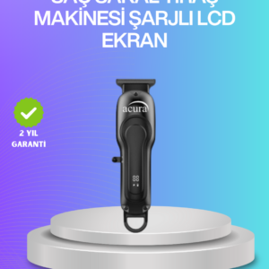 Saç Sakal ve Vücut İçin Çok Amaçlı Kablosuz Tıraş Makinesi