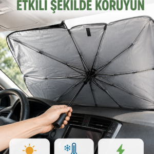 Katlanabilir Oto Güneşlik – Pratik, Dayanıklı, UV Koruyucu Tasarım Yeni Nesil