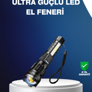 Outdoor ve Acil Durum İçin Güçlü LED El Feneri