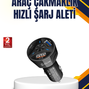 Polygold Quick Charger 55W Araç Şarj Cihazı PD USB C Destekli
