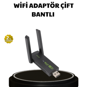 Dual Band USB WiFi Adaptör – 1200 Mbps Hız