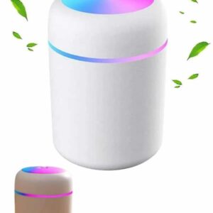 Humidifier LED Işıklı Mini Ortam Oda Kokusu Aromaterapi Buhardanlık