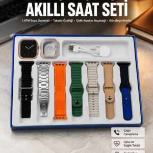 Akıllı Saat Unisex Akıllı Saat Çoklu Kordon Seçeneği Çelik Kordon Plastik Kordon Yeni Nesil