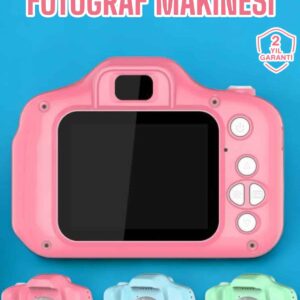 Çocuk Kamerası Dijital 1080P HD Kaliteli Mini Fotoğraf Makinesi Profesyonel