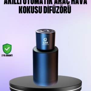 Esanslı Şarjlı Oto Koku Cihazı Bardaklık Uyumlu