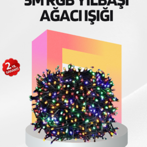Renkli LED Işık Zinciri 8 Modlu Dekoratif Aydınlatma