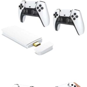 4K HD Görüntü Kaliteli Retro Game Stick 20000 Oyunlu Çift Kollu Beyaz Game Stick