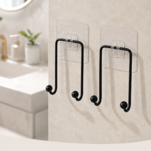 2'li Yapışkanlı Duvar Askısı Mutfak Banyo ve Ev İçin Askılık