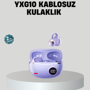 Kulak Arkası Klipsli Bluetooth Kulaklık YXG10 Silikon Malzemeli Ergonomik