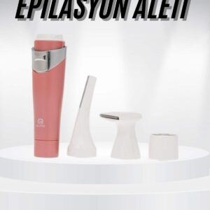 3 Başlıklı Yüz Kaş Epilasyon Aleti Değiştirilebilir Başlık Hassas Ciltlere Uygun