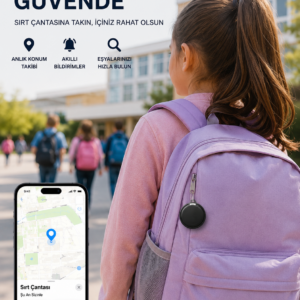 İOS ve Android Destekli AirTag Konum Takip ve Eşya Bulucu