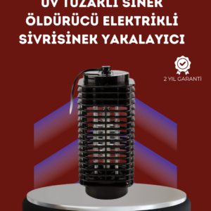 Uzun Ömürlü Elektrikli Sivrisinek Katili – Sessiz Çalışma, Güçlü Performans