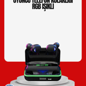 RGB Oyuncu Bluetooth Kulaklık Düşük Gecikmeli Kablosuz 5.1