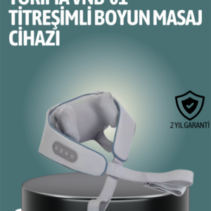 VNB-01 Şarjlı Isıtmalı Boyun ve Omuz Masaj Cihazı