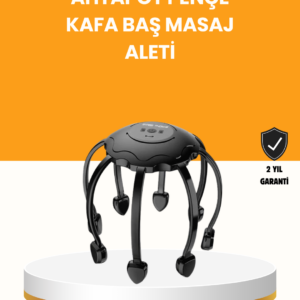 Saç Derisi Masaj Aleti 8 Bağımsız Kol 3 Modlu Derin Rahatlama