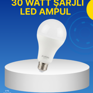 Ev ve İş Yeri İçin Şarjlı LED Ampul