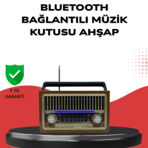 Şarjlı Radyo Hoparlör – İç ve Dış Mekan Uyumlu