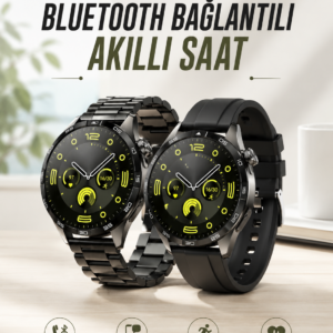 Akıllı Saat Sesli Görüşme, NFC Uyumlu, Bildirim Görme ve Uyku ve Sağlık Takibi