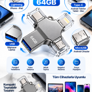 64 GB FLASH BELLEK