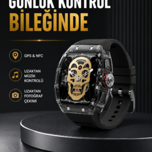 GPS ve NFC Özellikli Akıllı Saat iOS Android Uyumlu