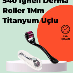 Titanyum İğneli Derma Roller – Evde Cilt Bakımı İçin Uygun