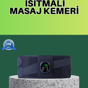 Titreşimli Masajlı Bel Kemeri Sessiz Çalışma 100 cm Bel Uyumlu