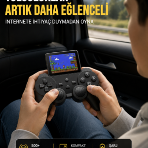 500 Oyun Tek Cihazda! Nostalji ve Eğlence Yanınızda