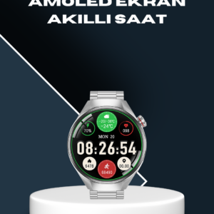 Akıllı Saat Bluetooth Görüşme Destekli – Spor, Sağlık ve Bildirim Özellikli
