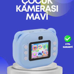 Çocuk Şipşak Kamera – 24MP HD Çift Lensli Termal Baskı Teknolojili