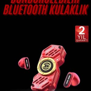 Stres Çarklı Oyuncu Kulaklığı Güçlü Bass Gamer Bluetooth Kulaklık Kablosuz