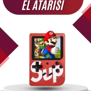 Sup Atari Retro 400 Nostalji Oyunlu Mini Atari Taşınabilir Oyun Konsolu