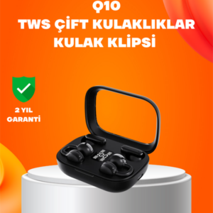Q10 Bluetooth 5.4 Kablosuz Kulaklık – Dokunmatik, Uzun Pil Ömrü, Type-C Şarj