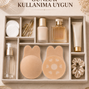 Görünmez Kendinden Yapışkanlı Destek Pedi Yeniden Kullanılabilir Silikon Destek Pedi