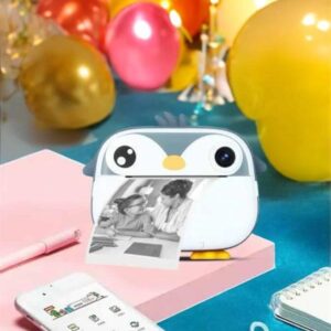 Çocuklar için Fotoğraf Makinesi Anlık Baskı Makinesi HD Görüntü Kalitesi