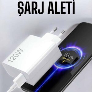 Type-C 120W Şarj Aleti Hızlı Şarj Turbo